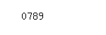 Captcha: 0789